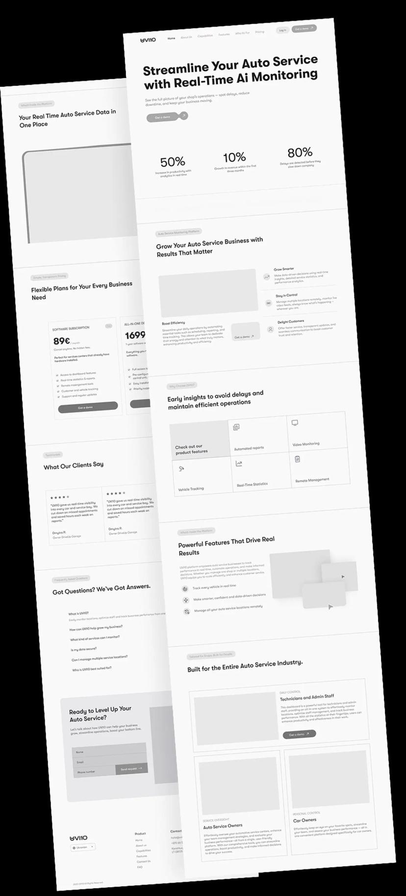 Ви можете бачити макет розробленного сайту